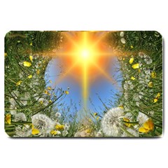 Dandelions Large Door Mat by boho