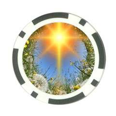 Dandelions Poker Chip