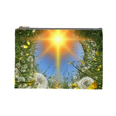 Dandelions Cosmetic Bag (large)