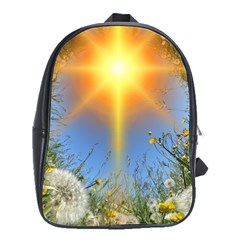 Dandelions School Bag (large)