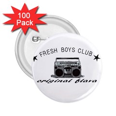 Original Fresh 2 25  Button (100 Pack)