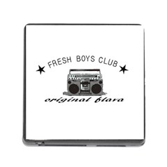 Original Fresh Memory Card Reader With Storage (square) by freshboysclub