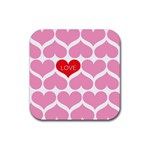 One Love Drink Coaster (Square) Front