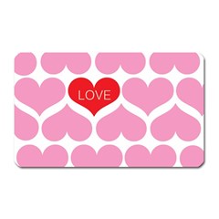 One Love Magnet (rectangular) by Kathrinlegg