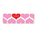 One Love Bumper Sticker 100 Pack Front