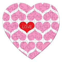 One Love Jigsaw Puzzle (heart) by Kathrinlegg