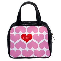 One Love Classic Handbag (two Sides)