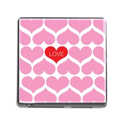 One Love Memory Card Reader With Storage (square) by Kathrinlegg