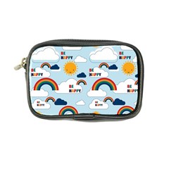 Be Happy Repeat Coin Purse by Kathrinlegg