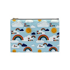 Be Happy Repeat Cosmetic Bag (medium)