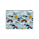 Be Happy Repeat Cosmetic Bag (Medium) Back