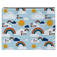 Be Happy Repeat Cosmetic Bag (xxxl)