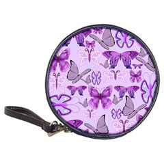 Purple Awareness Butterflies Cd Wallet by FunWithFibro