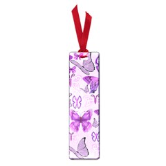 Purple Awareness Butterflies Small Bookmark by FunWithFibro