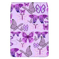 Purple Awareness Butterflies Removable Flap Cover (large)