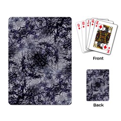 Nature Collage Print  Playing Cards Single Design