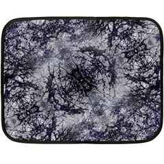 Nature Collage Print  Mini Fleece Blanket (two Sided)