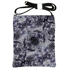 Nature Collage Print  Shoulder Sling Bag by dflcprints