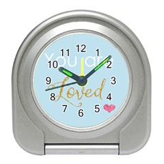 You Are Loved Travel Alarm Clock