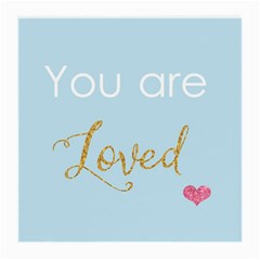 You Are Loved Glasses Cloth (medium) by Kathrinlegg