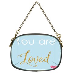 You Are Loved Chain Purse (two Sides) by Kathrinlegg