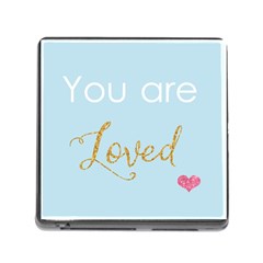 You Are Loved Memory Card Reader With Storage (square)