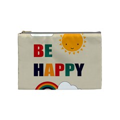 Be Happy Cosmetic Bag (medium)