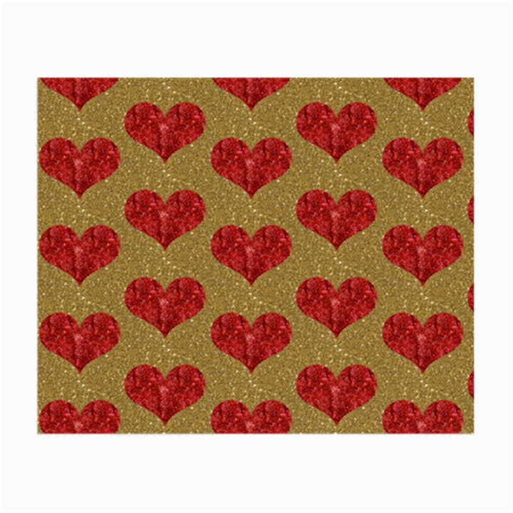 Sparkle Heart  Glasses Cloth (Small, Two Sided)