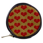 Sparkle Heart  Mini Makeup Case Back