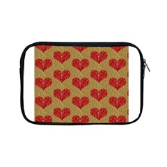 Sparkle Heart  Apple Ipad Mini Zippered Sleeve