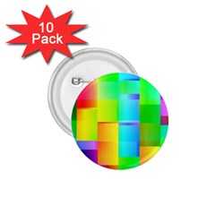 Colorful Gradient Shapes 1 75  Button (10 Pack)  by LalyLauraFLM