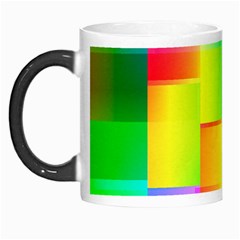 Colorful Gradient Shapes Morph Mug