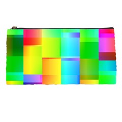 Colorful Gradient Shapes Pencil Case