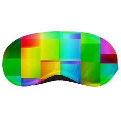 Colorful Gradient Shapes Sleeping Mask