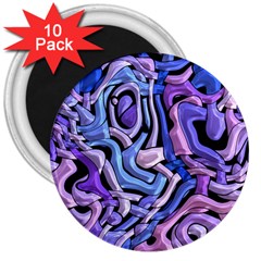 Metallic Weave 3  Magnet (10 Pack)