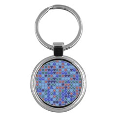 Peace And Love Key Chain (round)