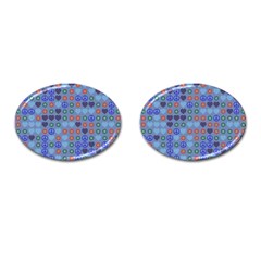 Peace And Love Cufflinks (oval) by LalyLauraFLM