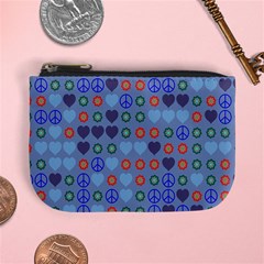 Peace And Love Mini Coin Purse