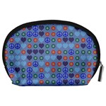 Peace and loveAccessory Pouch Back