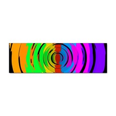 Rainbow Test Pattern Bumper Sticker 10 Pack