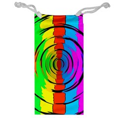 Rainbow Test Pattern Jewelry Bag