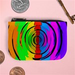 Rainbow Test Pattern Coin Change Purse Front