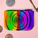 Rainbow Test Pattern Coin Change Purse Back