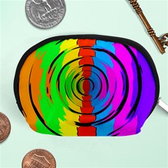 Rainbow Test Pattern Accessory Pouch (medium)