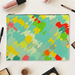 Smudged Shapes Cosmetic Bag (xl)