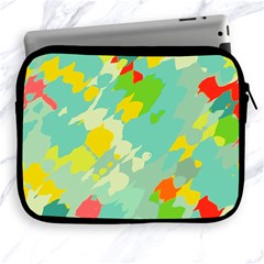 Smudged Shapes Apple Ipad 2/3/4 Zipper Case