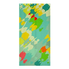 Smudged Shapes	shower Curtain 36  X 72 