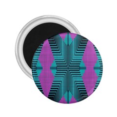 Tribal Purple Rhombus 2 25  Magnet