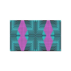 Tribal Purple Rhombus Sticker (rectangular) by LalyLauraFLM