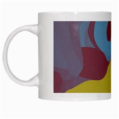 Watercolors White Mug